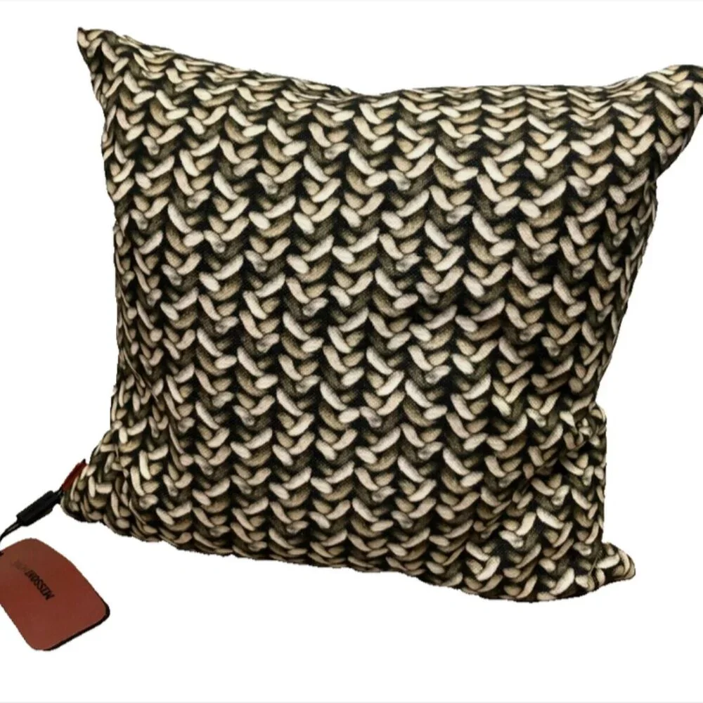 Missoni Home Weave Pattern Decorative Pillow